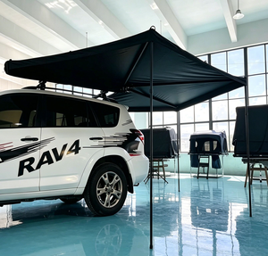 <span class=keywords><strong>Auvent</strong></span> autoportant robuste à 270 degrés, imperméable, <span class=keywords><strong>pour</strong></span> toit de voiture, idéal <span class=keywords><strong>pour</strong></span> le overlanding - Product Image 4