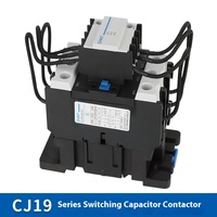 Contacteur à condensateurs de commutation Chint 3211 4311 63/21 95/21 CJ19-63 AC 220V 380V Triphasé 50/60Hz Tension nominale du circuit principal 110V