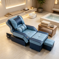 Table de massage électrique réglable pour salon de beauté, multifonctionnelle pour les soins du visage, les soins des ongles, la pédicure, le massage des pieds, canapé-lit