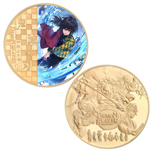 Nouvelle collection 2026 : Pièces commémoratives plaquées or 24 carats sur le thème des samouraïs d'anime japonais – 10 designs exclusifs pour collectionneurs - Product Image 6