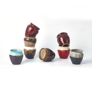 Ensemble <span class=keywords><strong>de</strong></span> <span class=keywords><strong>mini</strong></span> pots en céramique pour plantes succulentes, petits pots colorés pour cadeau - Product Image 2