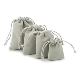 Custom Logo Printing <b>Small</b> Velvet Drawstring Jewelry <b>Bag</b> Reusable Perfume Storage Velvet Suede Pouch for Packaging - Product Image 2