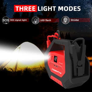 <span class=keywords><strong>Booster</strong></span> de batterie de voiture de vente chaude <span class=keywords><strong>chargeur</strong></span> portable <span class=keywords><strong>Booster</strong></span> d'urgence de voiture de batterie externe pour le <span class=keywords><strong>camping</strong></span> - Product Image 6