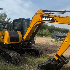 รถขุด SANY SY55U มือสองคุณภาพสูง ขนาด 5.5 ตัน รถขุดขนาดเล็กแบบดั้งเดิมสำหรับฟาร์มและครัวเรือน รถขุดมือสองขนาดเล็ก มาตรฐาน CE/EPA พร้อมขาย - Product Image 3