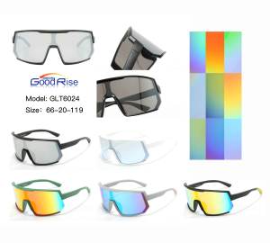 <strong>TAC</strong> PC Lens Square Lenses Bicycle Sports Sunglasses for Men and Women Factory Wholesale Customized Logo Glasses - Product Image 1