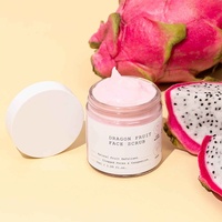 Gommage corporel au fruit du dragon (pitaya) entièrement naturel, marque distributeur, vente en gros, fabricant