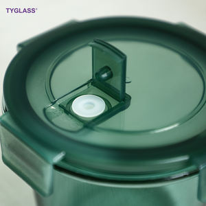 صحن سلطة Teal أوعية ميكروويف مقاومة للحرارة العالية سعة كبيرة - Product Image 3