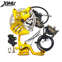 Kit de frein à disque arrière XIMU Ultra Bee 240 mm avec support double étrier pour motos Talaria MX3 MX4 - Rénovation/Mise à niveau