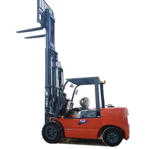 HELI Brand 5 Ton Diesel Forklift with 1220mm Fork Length Indoor/Outdoor Use 1 Year Warranty-Packaging - Product Image 1