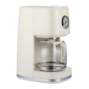 Máy pha cà phê nhỏ giọt 1.5L với đồng hồ đo áp suất và bình thủy tinh có thể tháo rời Bộ lọc văn phòng cho nhà máy cà phê hoạt động dễ dàng - Product Image 3