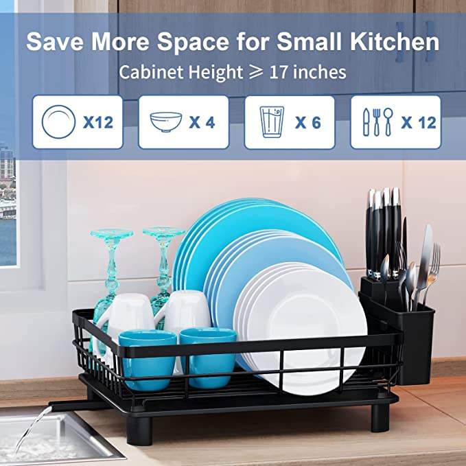 DS1331 Kitchen Dish Rack Efficient Storage Solutions