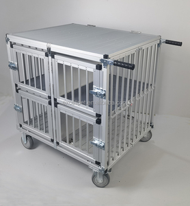 Chariot de chien en aluminium, chariot d'exposition de chien, <span class=keywords><strong>cage</strong></span> d'exposition de chien - Product Image 2