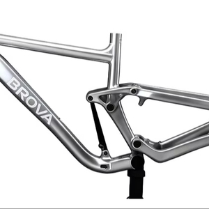 Fabricante Dirt Slope Car Frame 26 pulgadas Aleación de aluminio Soft Tail Frame Enrutamiento interno, puede instalar 2,40 neumáticos Fat Tires - Product Image 1