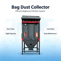 Système de filtration à sacs industriel pour dépoussiéreur, filtration haute efficacité pour poussières métalliques de fonderie