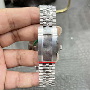 นาฬิกากลไกสำหรับผู้ชายหรูหราระดับไฮเอนด์รุ่น2025เป็นเหล็กคลาสสิกที่มีหน้าปัดสีเทา - Product Image 5