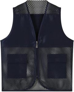 Gilet Traspirante in Rete per Volontari con Strisce Riflettenti ad Alta Visibilità per Eventi, Festival, Gare Benefiche, Personale con Logo Personalizzato - Product Image 4