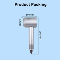 110000 tr/min moteur sans brosse à grande vitesse 1600W négatif ionique électrique séchage rapide en plastique coup sèche-cheveux diffuseur