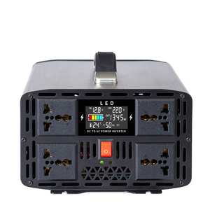 Convertisseur de puissance haute performance <span class=keywords><strong>5000</strong></span> <span class=keywords><strong>Watts</strong></span> 48V vers 220V monophasé à onde sinusoïdale pure avec écran LCD - Product Image 1