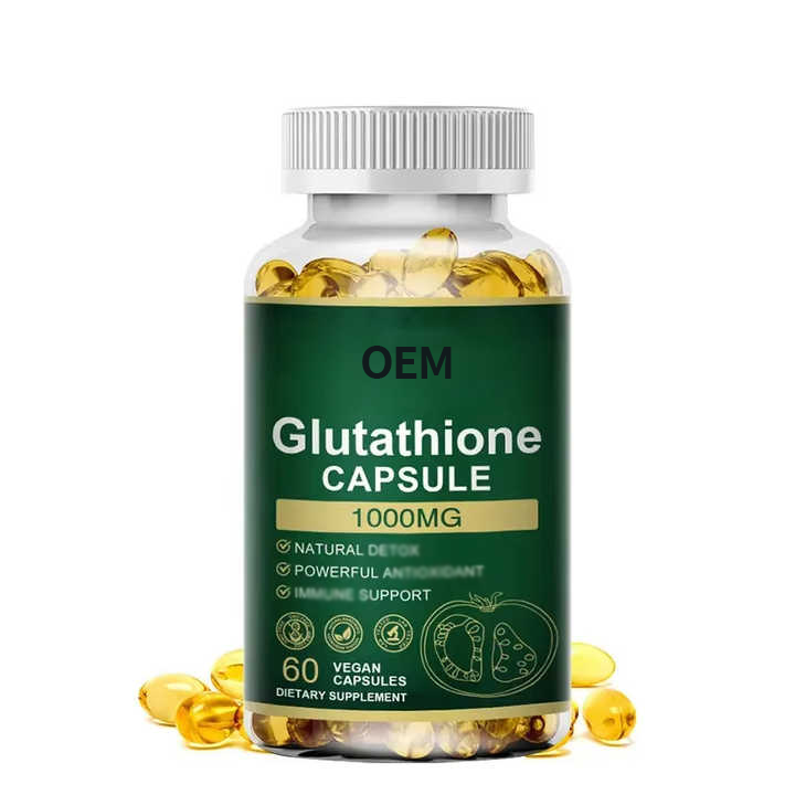 healthy options glutathione Glutathione 500mg Capsules OEM Private Label
