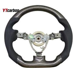 Volant de course personnalisé en fibre de carbone véritable YTcarbon pour <span class=keywords><strong>Megane</strong></span> CC <span class=keywords><strong>GT</strong></span> RS MK2 03-09, accessoires intérieurs de voiture, pièces automobiles - Product Image 5