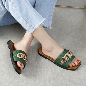 Nouvelles pantoufles à boucle pour femmes, chaussures plates tendance pour femmes - Product Image 3