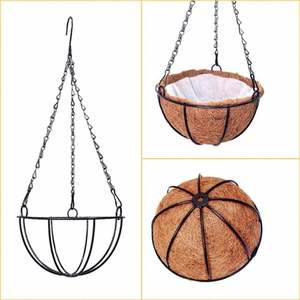 Garden Quart Plant Tutors Herbs Liners Étagère Plantes Chanvre Planteur Herbe Saule Branches de Sapin 8X10 Wave Care Moss Liner La Torsion - Product Image 2