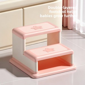 Taburete de Baño <span class=keywords><strong>para</strong></span> <span class=keywords><strong>Bebés</strong></span> y Niños Pequeños, Antideslizante, Material PP de Doble Grosor, Multifuncional, <span class=keywords><strong>para</strong></span> Uso Doméstico - Product Image 4