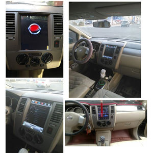 Autoradio multimédia Android 9.0 avec écran, lecteur DVD, <span class=keywords><strong>GPS</strong></span> pour <span class=keywords><strong>Nissan</strong></span> Tiida Latio Versa C11 2004~2012 - Product Image 4