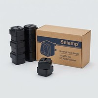 Adaptateur de voyage universel, prise de style allemand vers prise universelle, convertisseur de courant européen ignifuge pour PC, vente en gros, fournisseur d'usine