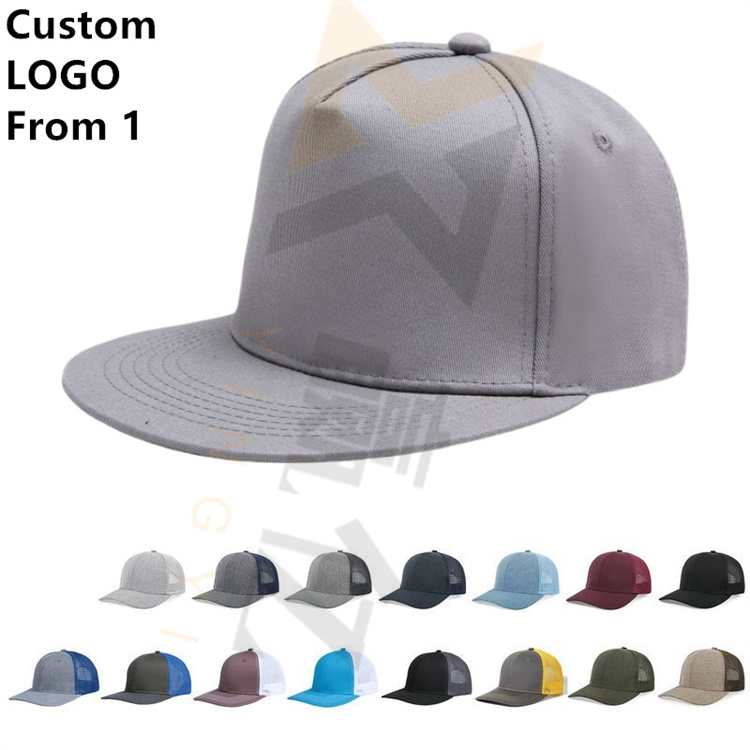 Net Red Niche Ywayed Cap Retro Old Simple Trend Embroidered Flat Brim Baseball Cap Washed Straight Cap