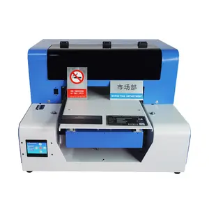 Height Adjustable UV Printer A3 Size Stainless Steel Printer Metal Printing Machine