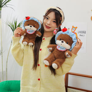 ตุ๊กตาหมีคาดผม HECION น่ารัก ตุ๊กตากระต่ายหูห้อยนุ่มนิ่ม เหมาะสำหรับเด็ก ของขวัญหมอนตุ๊กตา - Product Image 6
