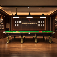 STELLARWAY Mesas de Snooker Calefactadas de 12 pies al por Mayor, Mesas de Billar Profesionales de Pizarra para Negocios Comerciales y Clubes