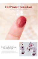 Ensemble de poudres à ongles MyBeautyNails en bois avec miroir transparent, chrome, perle, clair de lune, 48, 12, 24 couleurs, ensemble de poudres à ongles chromées