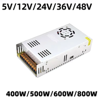 Alimentation à découpage 400W 500W 600W 800W, transformateur d'éclairage AC 110V 220V vers DC 5V 12V 24V 36V 48V, source d'alimentation pour LED