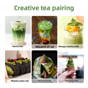 Yinquan Jingshan Matcha: Polvere di Matcha Domestica di Alta Qualità, Confezione Portatile in Strisce Singole per Latte e Bevande - Product Image 3