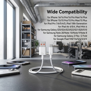 Cavo dati <span class=keywords><strong>USB</strong></span> Cantell 6A con confezione retail, 1m, cavo <span class=keywords><strong>USB</strong></span> <span class=keywords><strong>C</strong></span> a ricarica rapida 2A, cavo di ricarica rapida di tipo <span class=keywords><strong>C</strong></span> per cellulare - Product Image 5