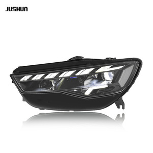 Jushun Audi ชุดประกอบไฟหน้า LED C7PA A6เลนส์เลเซอร์อัพเกรดสไตล์ Horch 2016-2018 - Product Image 2