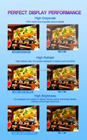 Sistem lengkap dalam ruangan/luar ruangan layar latar LED 6m X 3m p2,6 p2,9 P3 p3,91 P4.81 Panel IP65 nilai 500mm x 1000mm