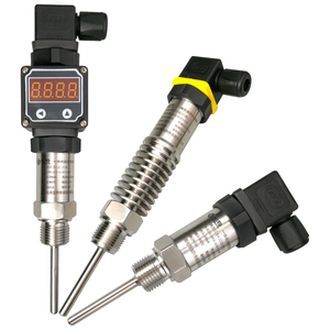 <strong>Digital</strong> Display <strong>PT100</strong> <strong>Temperature</strong> Transmitter <strong>Sensor</strong> with 4-20mA 0-10V RS485 Output ABS Material ODM Customized IP68 - Product Image 1