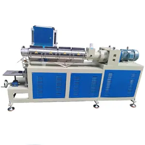 स्टॉक में हाजिर माल प्लास्टिक extruder मशीन छोटे पीवीसी और प्लास्टिक extruder प्लास्टिक प्रोफ़ाइल extruded मशीन खींचने