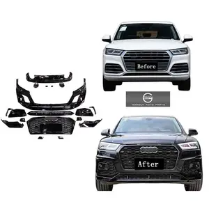 Bodykit all'ingrosso per Audi Q5 SQ5 upgrade Star Shine paraurti per auto paraurti MTM diffusore posteriore RSQ5 paraurti anteriore per auto griglia per auto