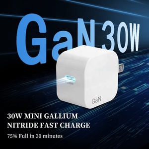 Tecnología GaN 30W Mini cargador USB de pared teléfono móvil Usb-c cargador rápido PD para teléfono móvil para MacBook para iPad - Product Image 5