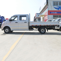 Camionnette double cabine DONGFENG CAPTAIN W, moteur essence Euro 3, espace de chargement flexible, Xiaobawang polyvalent, usage commercial