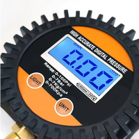 New Arrival SEAPENG 250psi Precision Digital Electronic Air Tire Inflator Gauge with Swivel for Abarth 124 Spider (2016-) DP-T01