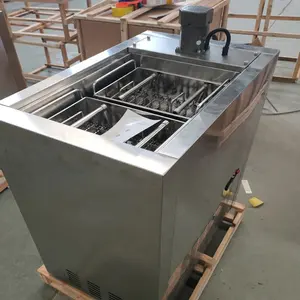 Máquina de paletas de hielo, fabricante de equipos de paletas de hielo, 2 moldes