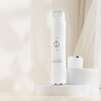 Rasoir sans fil pour femme en gros, rechargeable, 2 en 1, tondeuse pour bikini, mini rasoirs électriques pour femmes, épilateur sans douleur pour tout le corps