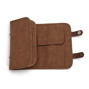 Estuche de Cuero PU de Alta Gama para Tijeras de Peluquería, Color Marrón, para Estilistas - Product Image 3
