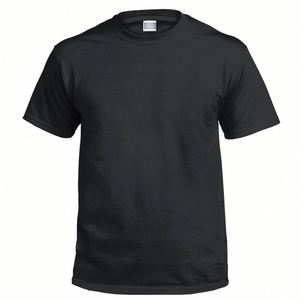 Wholesale Plain 100% Cotton Blank Men's T-Shirts Silk Screen Printed Regular Fit Short <b>Sleeve</b> - Product Image 5