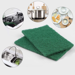 <span class=keywords><strong>Estropajo</strong></span> de Limpieza Resistente para Cocina, Hojas Abrasivas de Nailon <span class=keywords><strong>Verde</strong></span>, Esponja de Limpieza Duradera para Lavar Platos - Product Image 4
